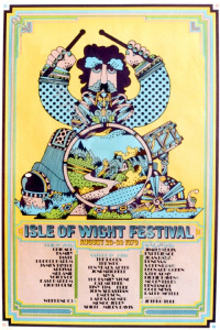 Isle of Wight Festival 1970. Locandina