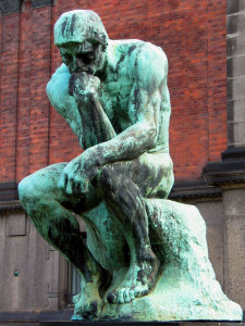 Rodin-Il-Pensatore. 1880-1904. Parigi. Museo Rodin